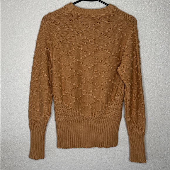 Amour Vert Cherie Pom Pom Organic Cotton Sweater Scandi Girl Cottage Minimalist - Picture 8 of 8